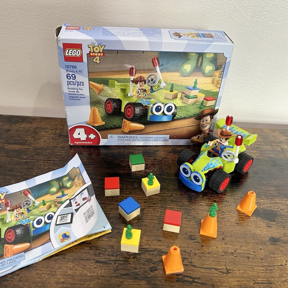 LEGO Disney Pixar Toy Story 4 Woody & RC Building Set (10766) RETIRED